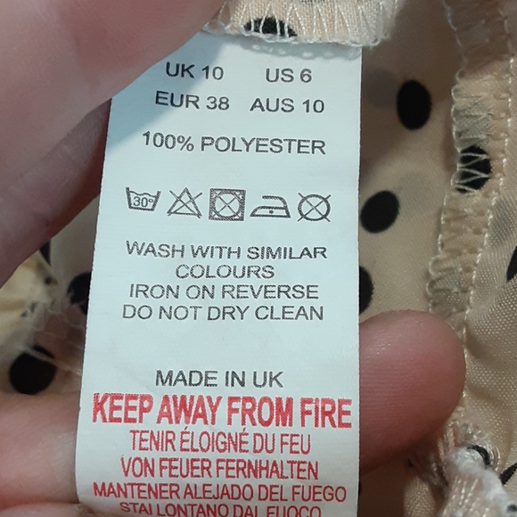 PLT Polkadot Wrap Skirt - Picture 8 of 9